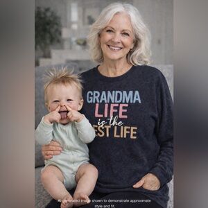 “Grandma Life Is the Best Life” Sweatshirt – 2X